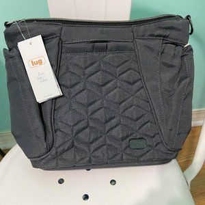 Lug Mini Shuffle Crossbody NWT Brushed Grey